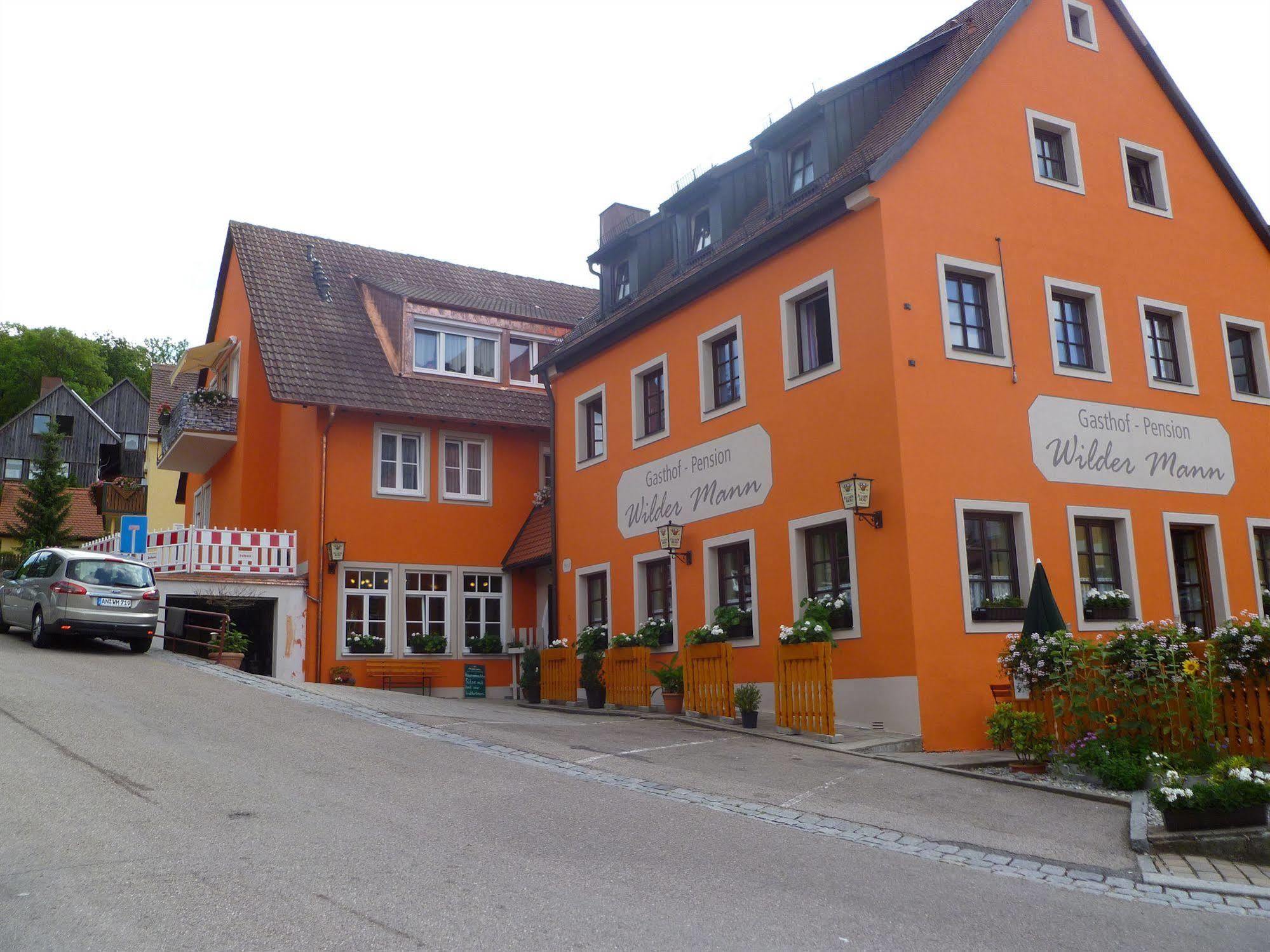 Hotel Wilder Mann فوختواجن المظهر الخارجي الصورة
